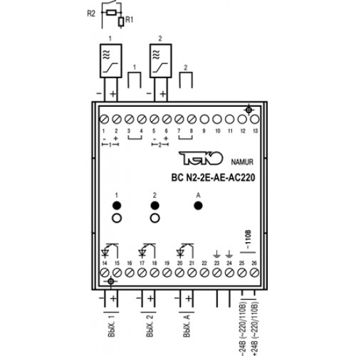 E1w11 220ac схема